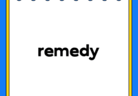 remedy
