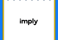 imply