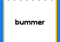 bummer