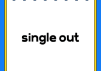 single out