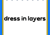 dress in layers
