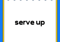 serve up